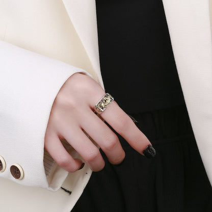 Kailash Way Feng Shui Pixiu Wealth Protection Ring