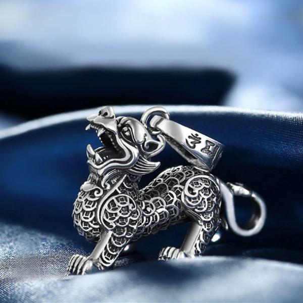 Kailash Way Pixiu Wealth Attraction Prosperity Necklace