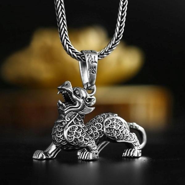 Kailash Way Pixiu Wealth Attraction Prosperity Necklace