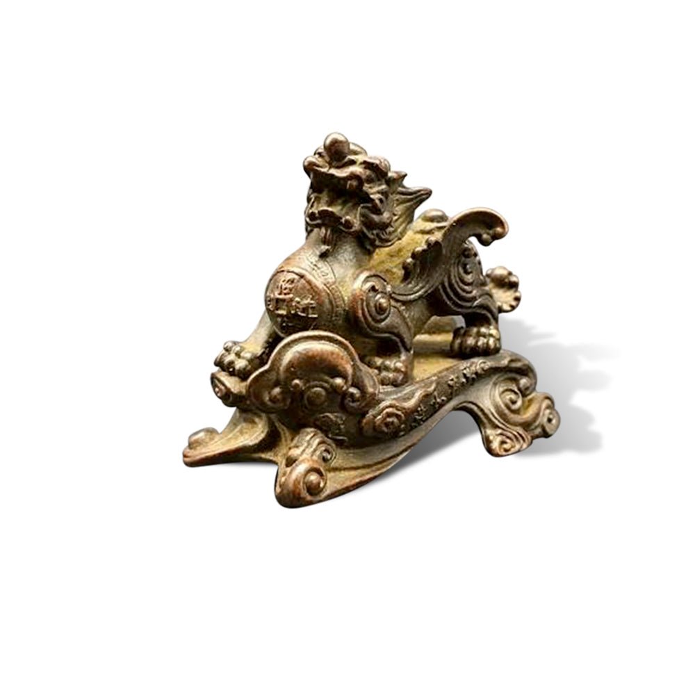 Kailash Way Brass Pixiu Wealth Attraction Fortune Figure