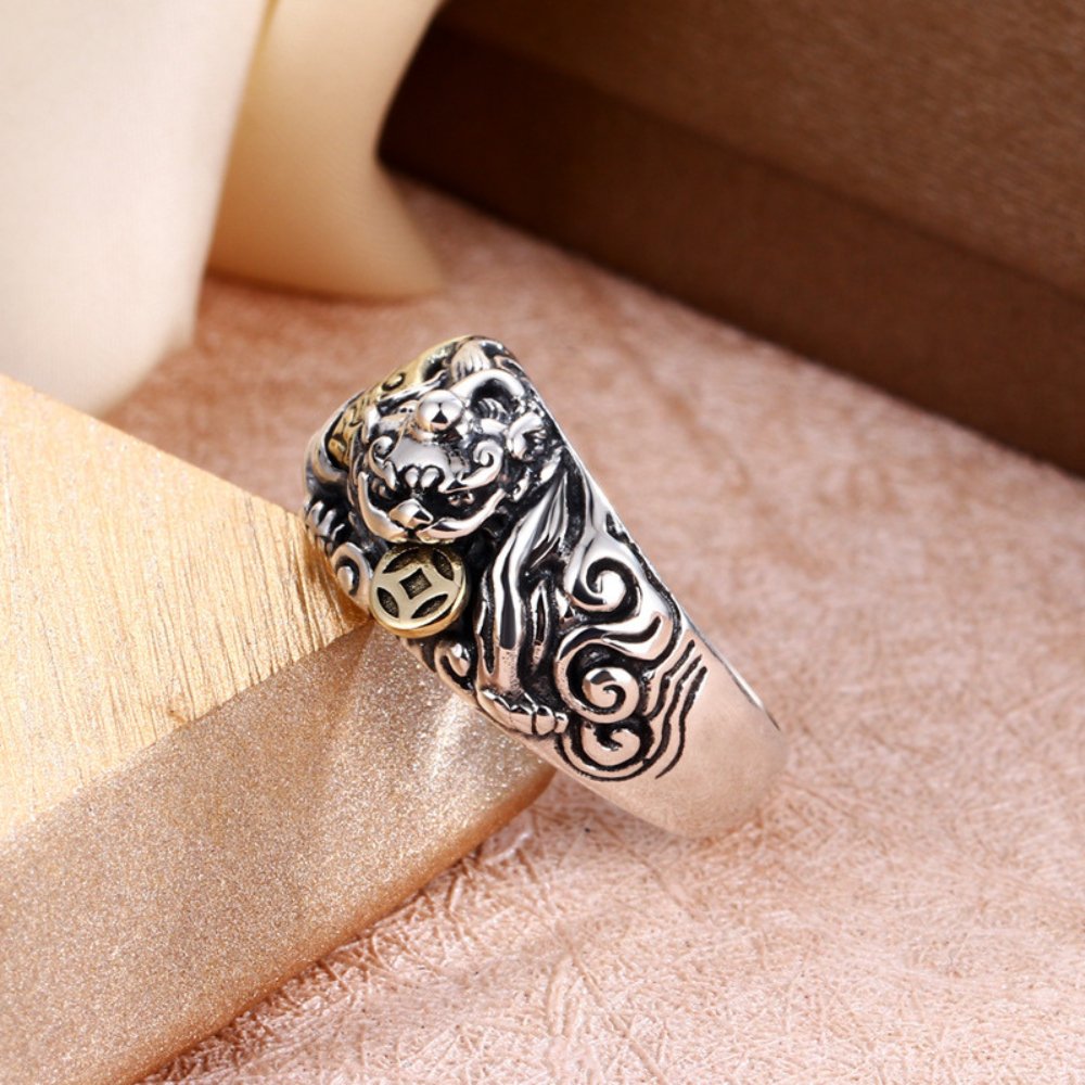 Kailash Way Pixiu Wealth Abundance Attraction Ring