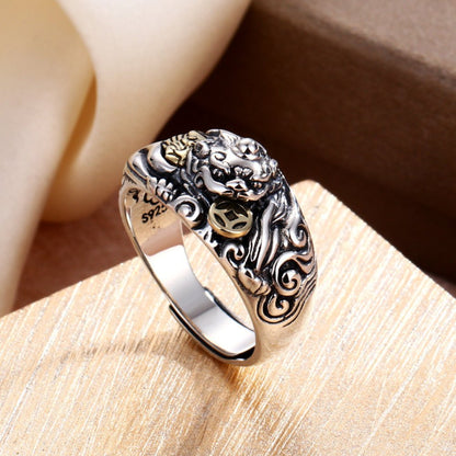 Kailash Way Pixiu Wealth Abundance Attraction Ring