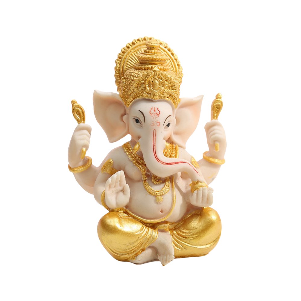 Kailash Way Resin Ganesha Abundance Feng Shui Ornament