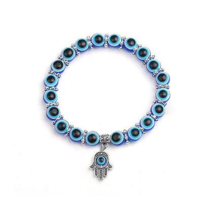 Kailash Way Beaded Evil Eye Luck Protection Bracelet