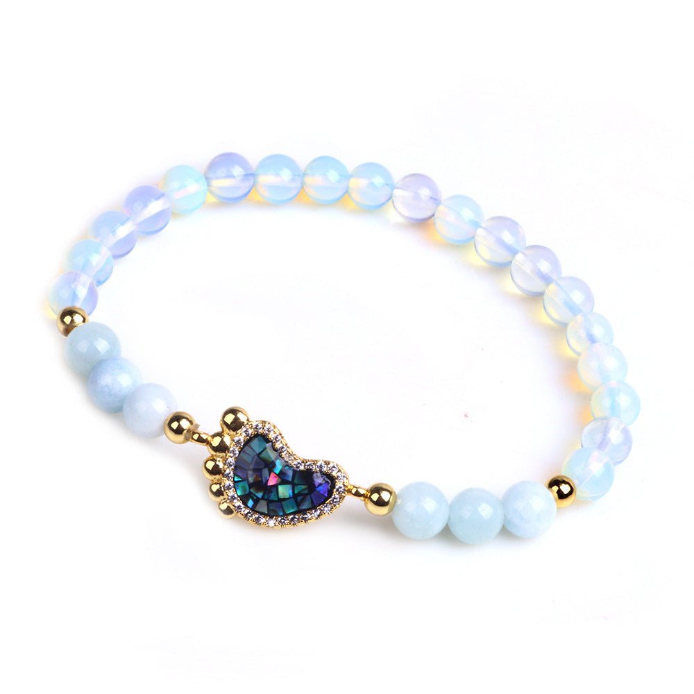 Kailash Way Opal Prosperity Love Chakra Healing Bracelet