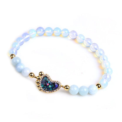 Kailash Way Opal Prosperity Love Chakra Healing Bracelet