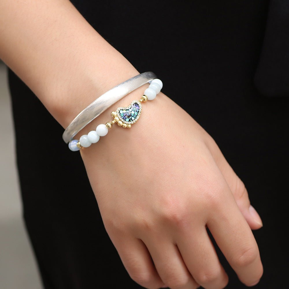 Kailash Way Opal Prosperity Love Chakra Healing Bracelet