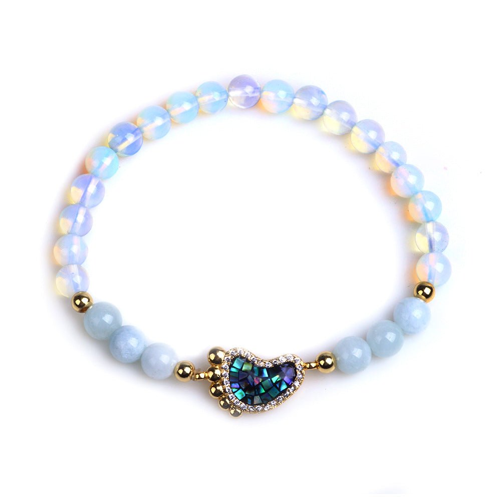 Kailash Way Opal Prosperity Love Chakra Healing Bracelet