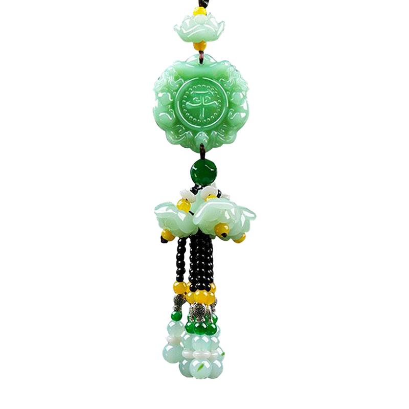 Kailash Way Jade Pixiu Prosperity & Protection Car Ornament