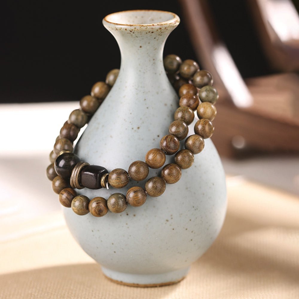 Kailash Way Green Sandalwood Peace Harmony Bracelet