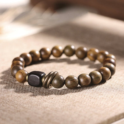 Kailash Way Green Sandalwood Peace Harmony Bracelet