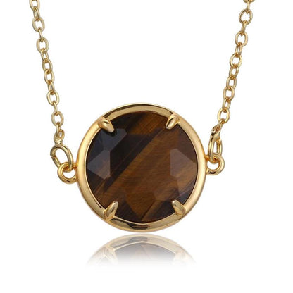 Kailash Way Jade Tiger's Eye Luck Prosperity Harmony Necklace