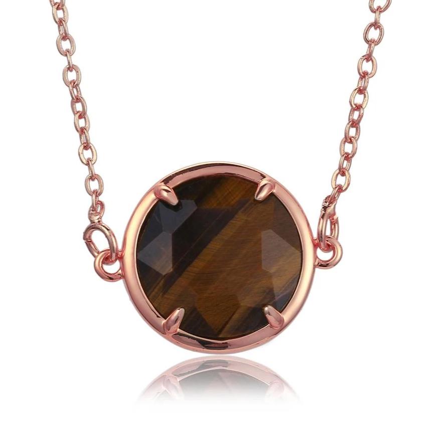Kailash Way Jade Tiger's Eye Luck Prosperity Harmony Necklace
