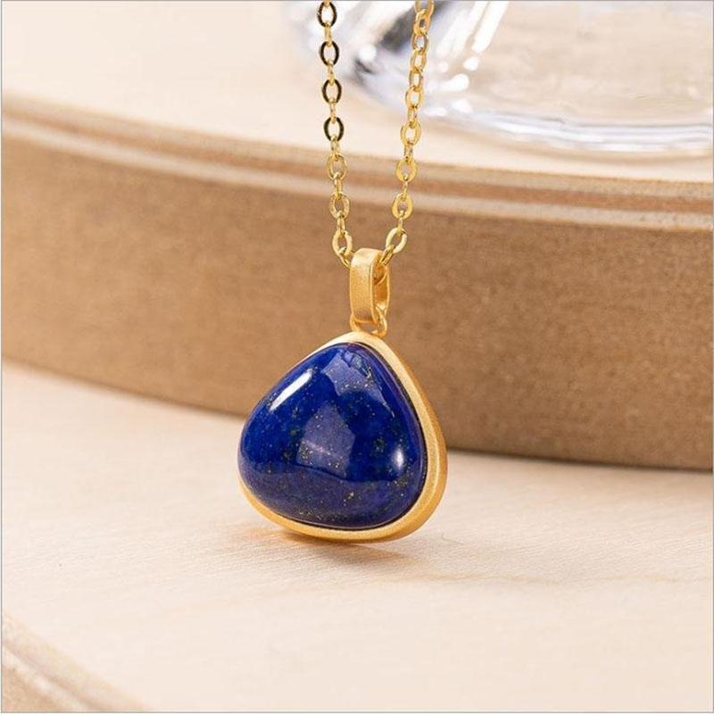 Kailash Way Lapis Lazuli Wisdom Serenity Good Luck Necklace