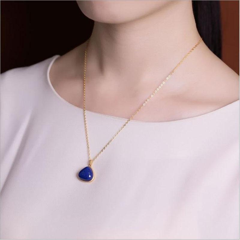 Kailash Way Lapis Lazuli Wisdom Serenity Good Luck Necklace