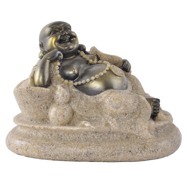 Kailash Way Resin Laughing Buddha Prosperity Peace Ornament