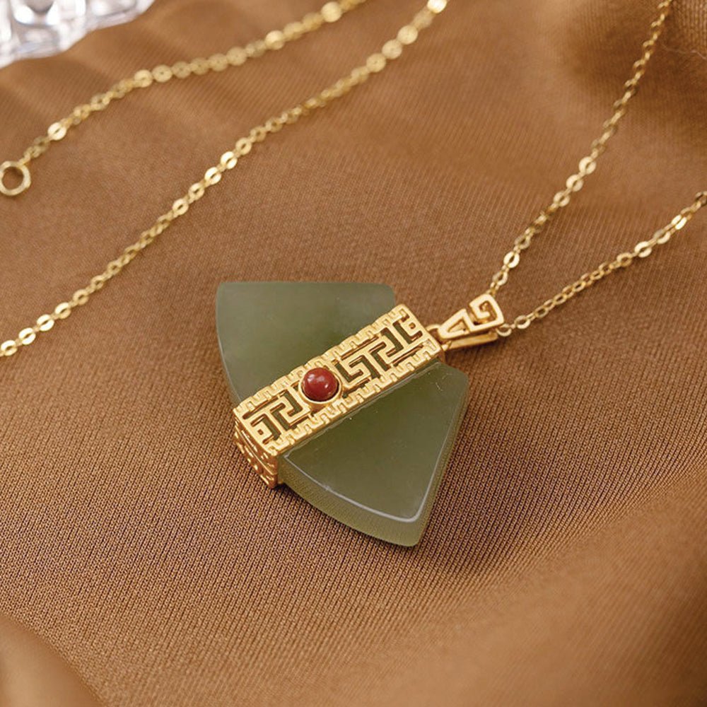 Kailash Way Jade Harmony Love Balance Necklace