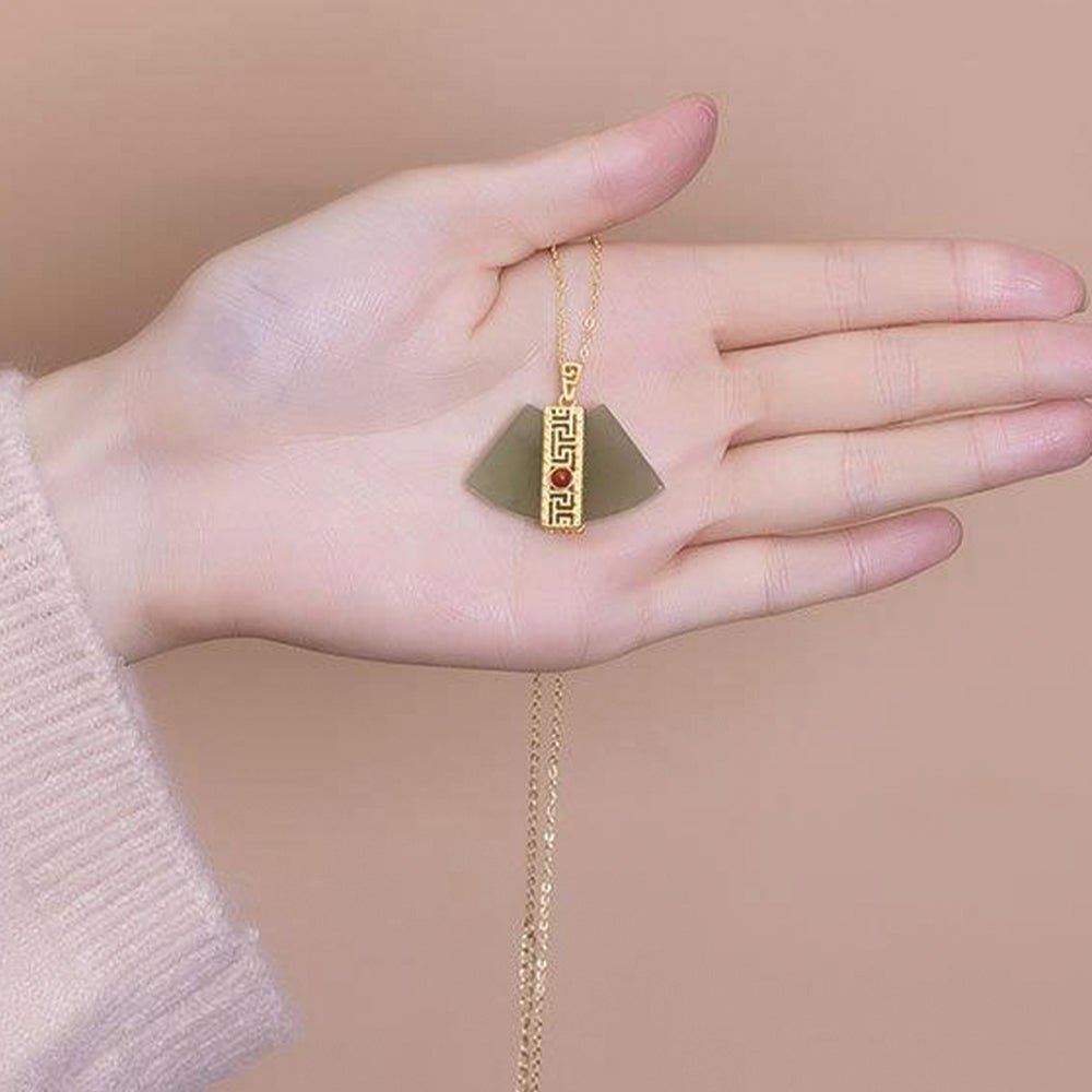 Kailash Way Jade Harmony Love Balance Necklace