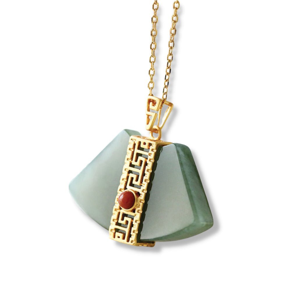 Kailash Way Jade Harmony Love Balance Necklace