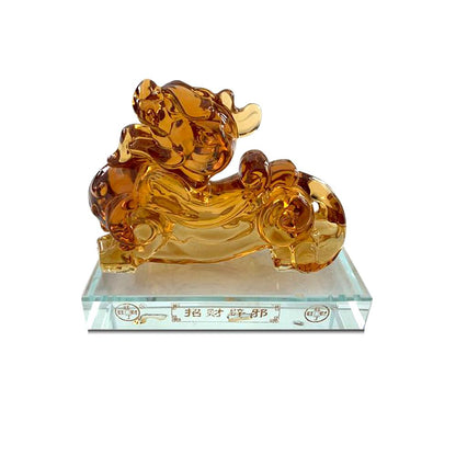 Kailash Way Citrine Piyao Prosperity Luck Figurine