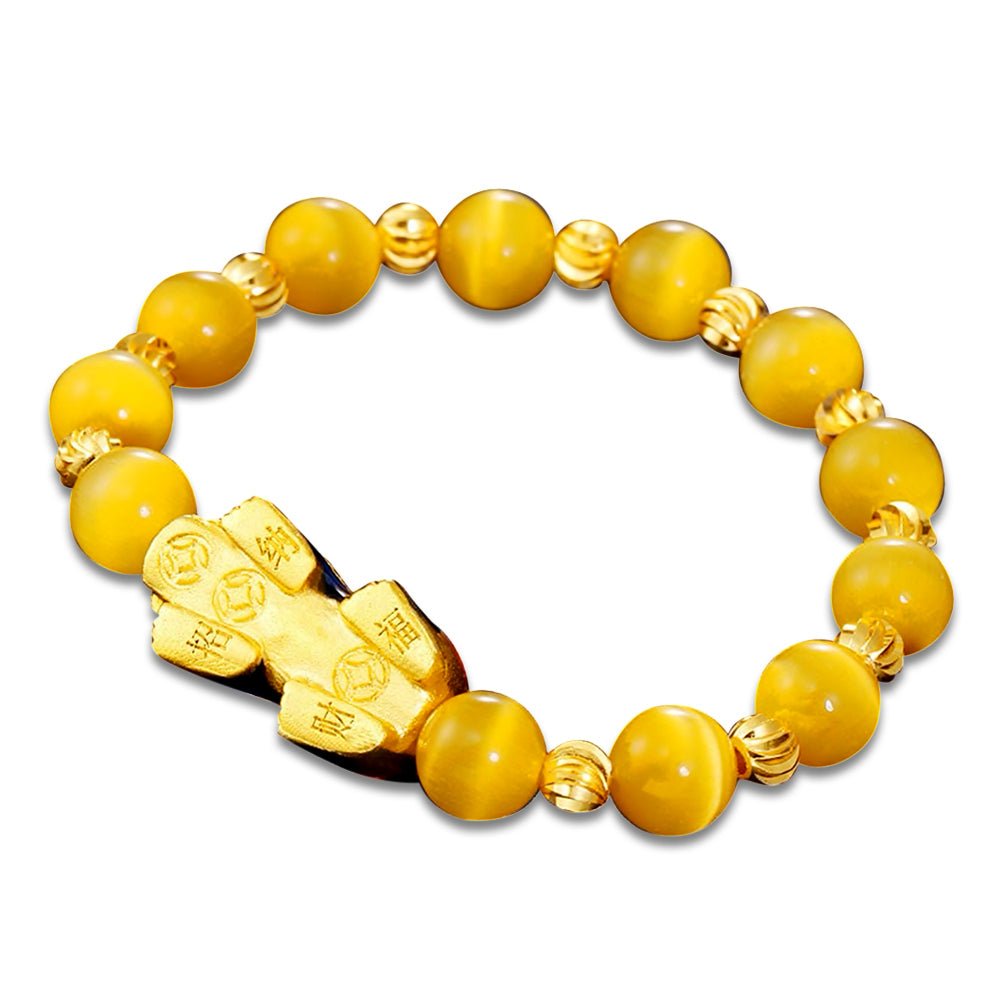 Kailash Way Citrine Piyao Wealth Abundance Bracelet