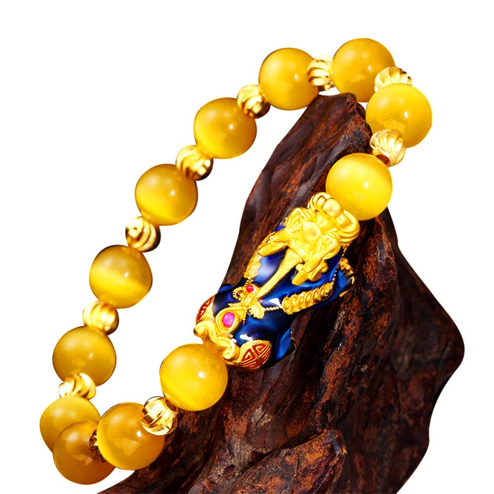 Kailash Way Citrine Piyao Wealth Abundance Bracelet