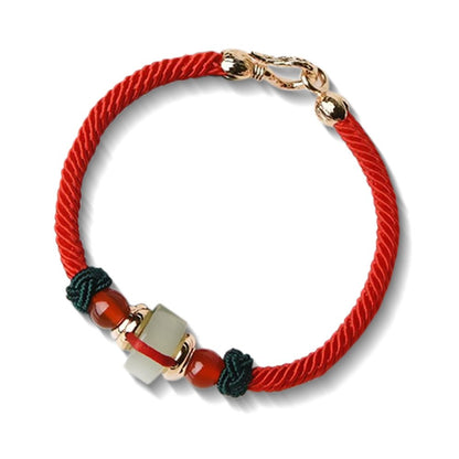 Kailash Way Jade Prosperity Luck Energy Bracelet