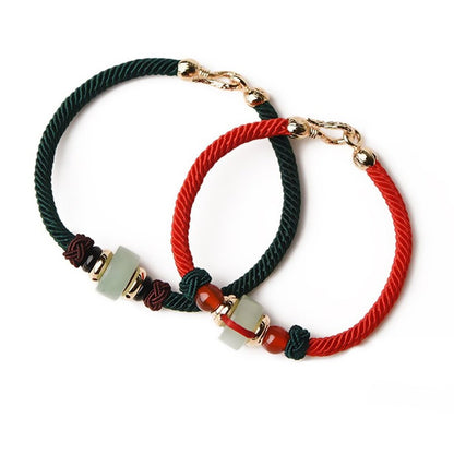 Kailash Way Jade Prosperity Luck Energy Bracelet