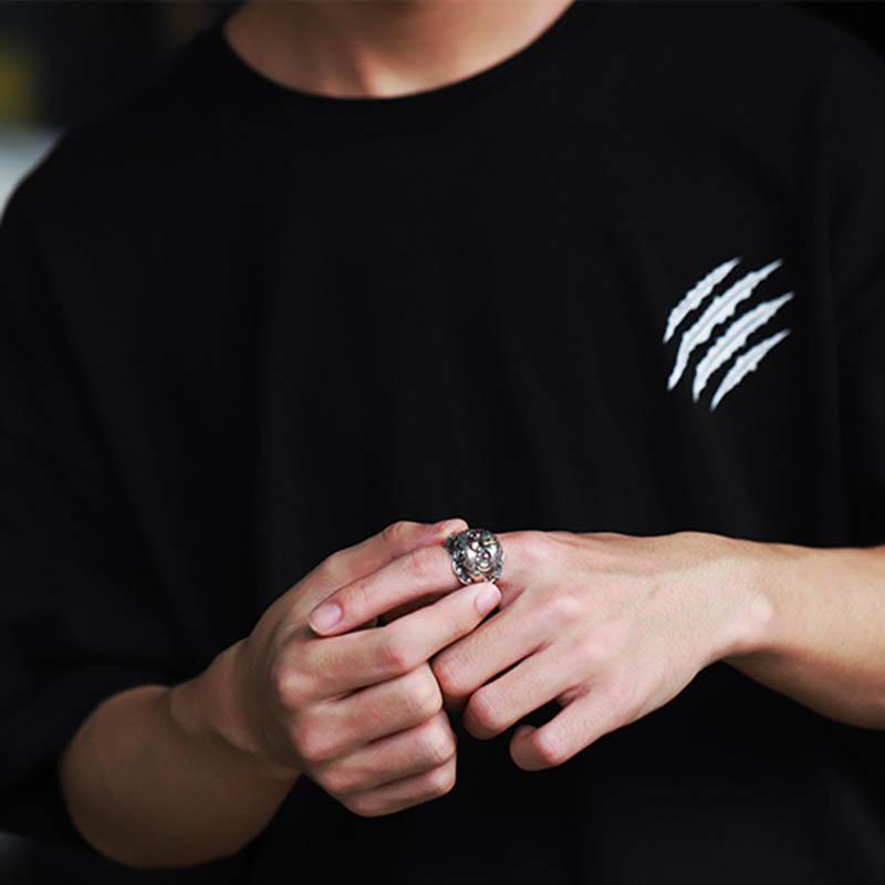 Kailash Way Adjustable Pixiu Prosperity Wealth Attraction Ring