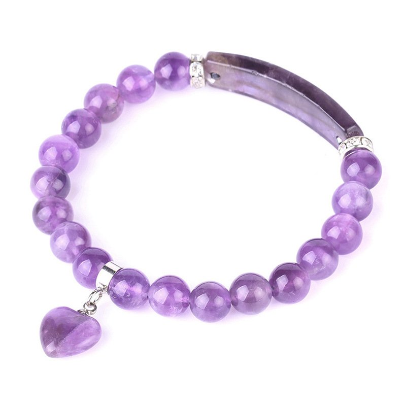 Kailash Way Amethyst Crystal Protection Inspiration Bracelet