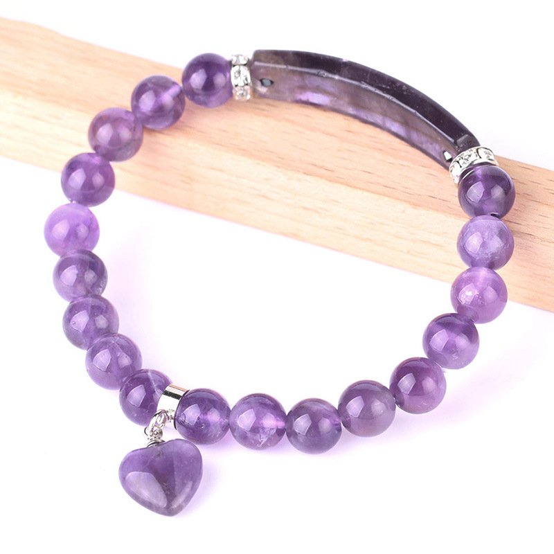 Kailash Way Amethyst Crystal Protection Inspiration Bracelet