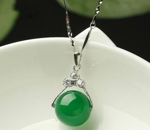 Kailash Way Green Jade Wealth Harmony Prosperity Necklace