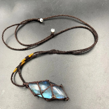 Kailash Way Labradorite Transformation Strength Necklace