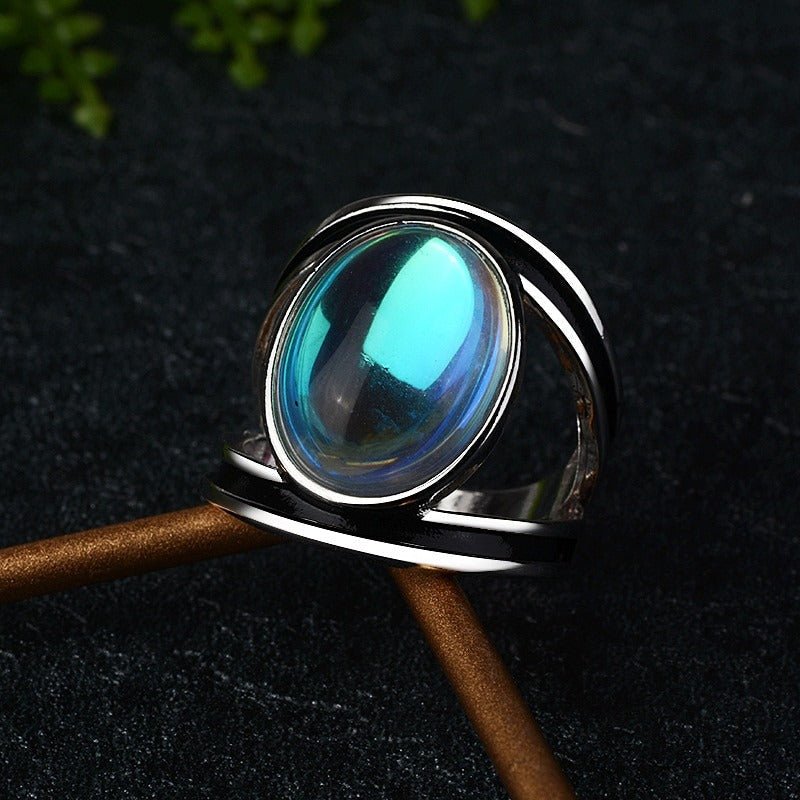 Kailash Way Moonstone Serenity Balance Energy Ring