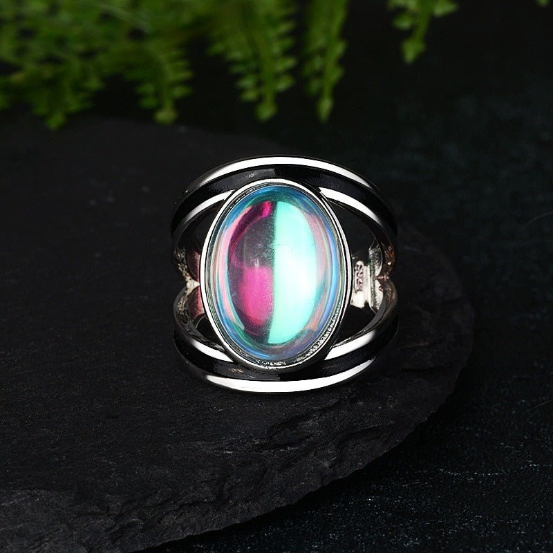 Kailash Way Moonstone Serenity Balance Energy Ring
