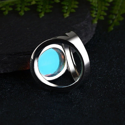 Kailash Way Moonstone Serenity Balance Energy Ring