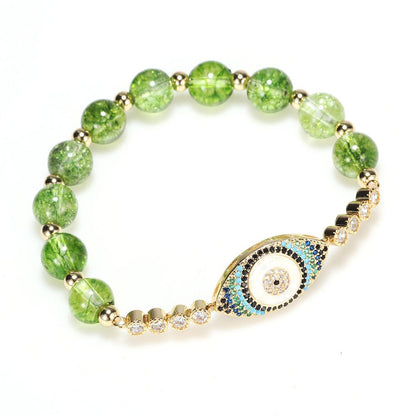 Kailash Way Peridot Abundance Prosperity Energy Bracelet
