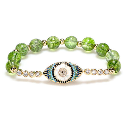 Kailash Way Peridot Abundance Prosperity Energy Bracelet