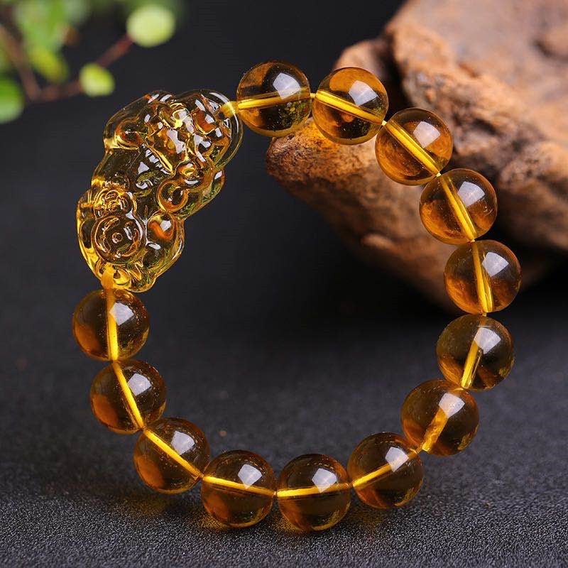 Kailash Way Citrine Pi Yao Wealth Abundance Bracelet