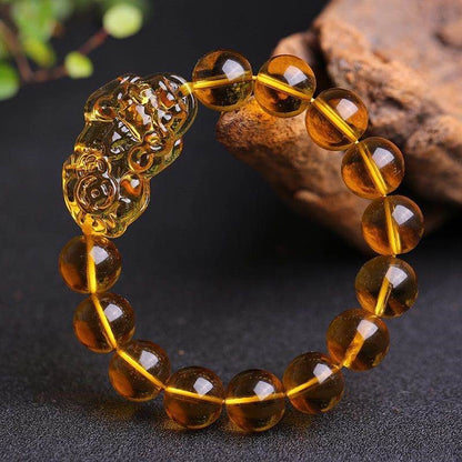 Kailash Way Citrine Pi Yao Wealth Abundance Bracelet