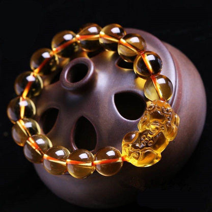 Kailash Way Citrine Pi Yao Wealth Abundance Bracelet