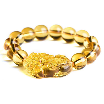 Kailash Way Citrine Pi Yao Wealth Abundance Bracelet