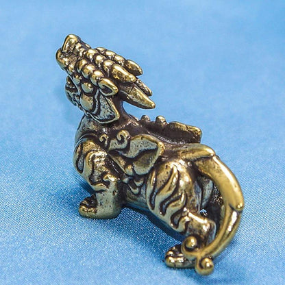 Kailash Way Copper Pixiu Wealth Attraction Keychain