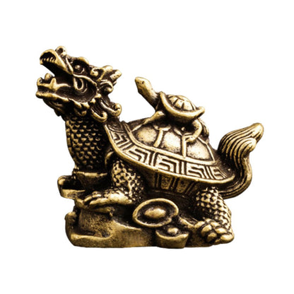 Kailash Way Fengshui Pixiu Turtle Prosperity Harmony Ornament