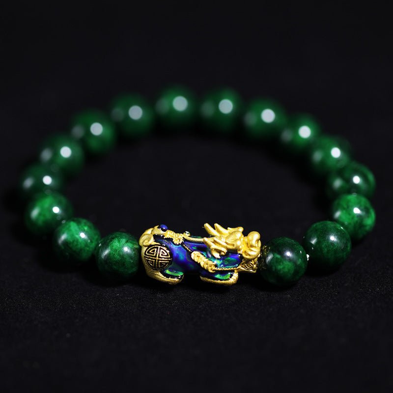 Kailash Way Jade Pixiu Abundance Prosperity Bracelet