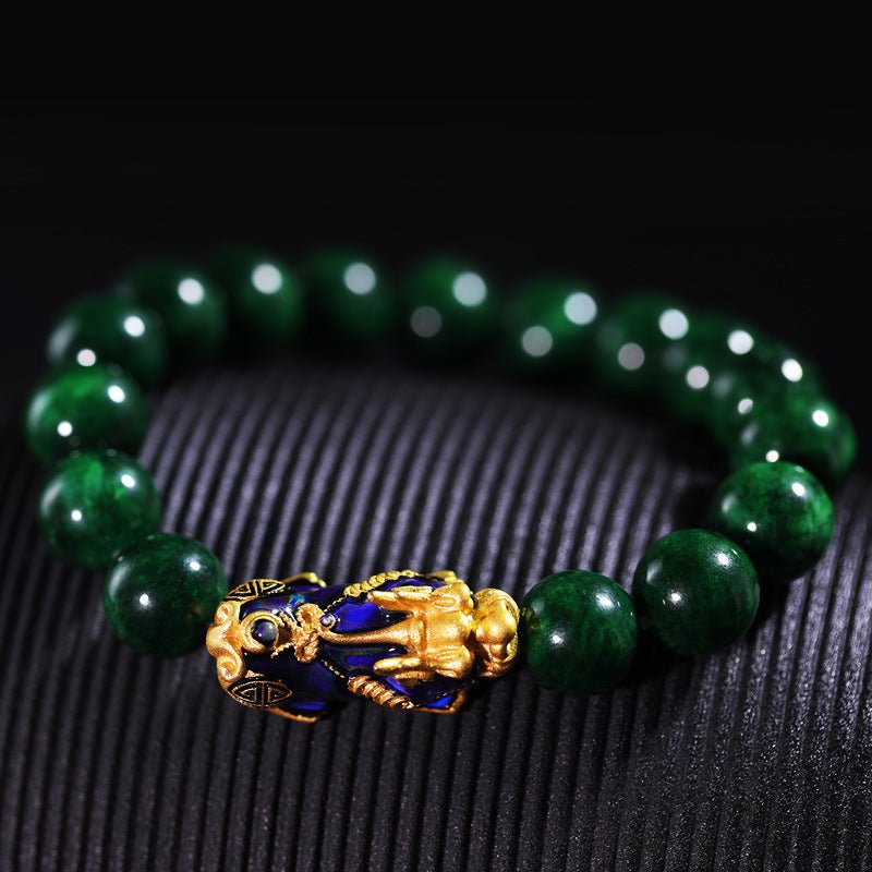 Kailash Way Jade Pixiu Abundance Prosperity Bracelet