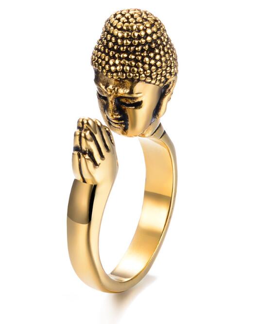 Kailash Way Shakyamuni Buddha Positivity Protection Ring