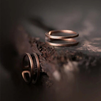 Kailash Way Pure Copper Healing Energy Balance Ring
