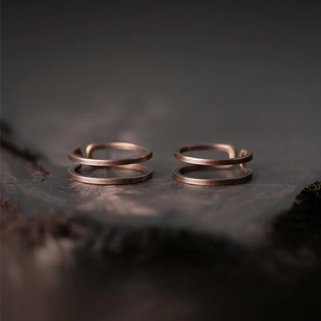 Kailash Way Pure Copper Healing Energy Balance Ring