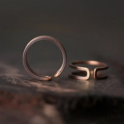 Kailash Way Pure Copper Healing Energy Balance Ring